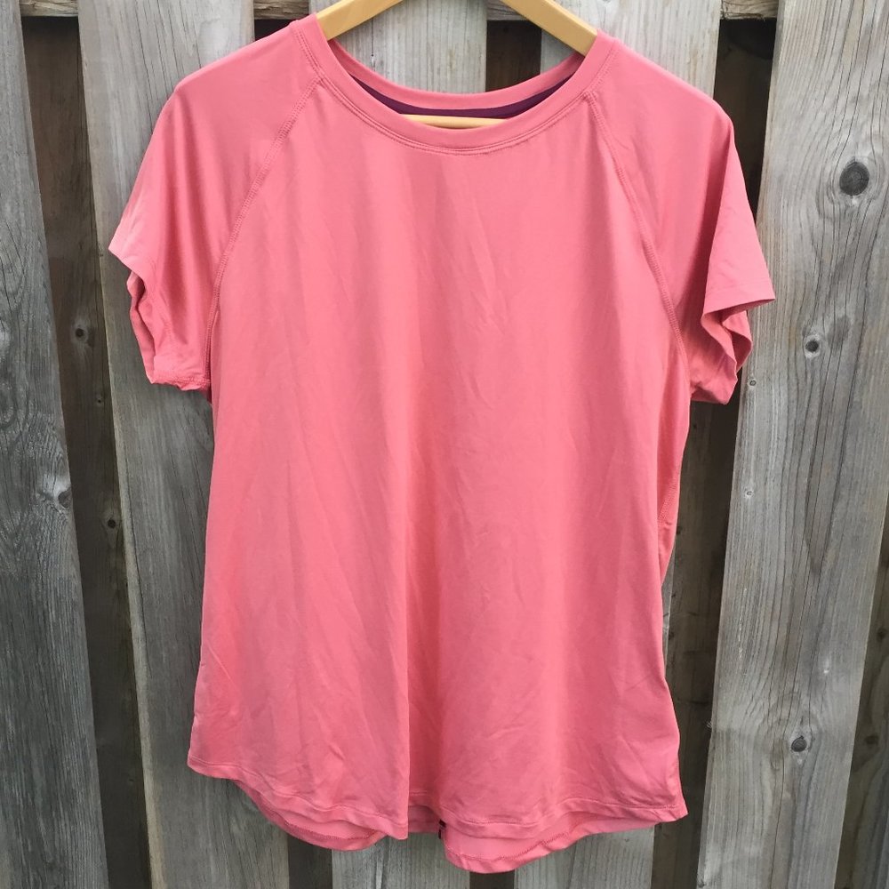NWOT Champion dusty rose activewear t-shirt - size L